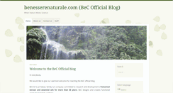Desktop Screenshot of benesserenaturale.com